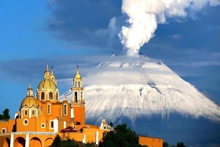 PUEBLA historic colonial center and CHOLULA neighborhood Private day tour