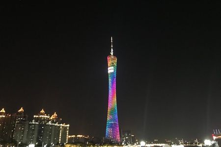 Buffet Dinner at Canton Tower Revolving Restaurant with Pearl River Night Cruise
