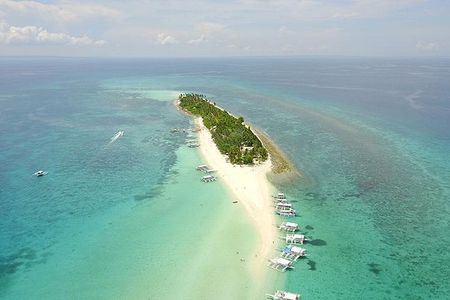 Kalanggaman & Malapascua Island Day Tour with Private Transportation