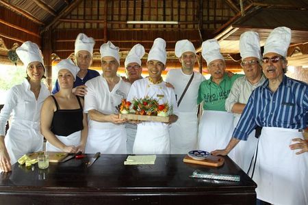 Cooking Class , Local Market , Basket Boat And CRABS FISHING 