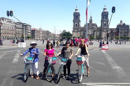 Heritage Bike Tour CDMX evolution since Tenochtitlan 