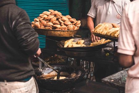 Food Walk tour of Old & New Delhi with a local guide