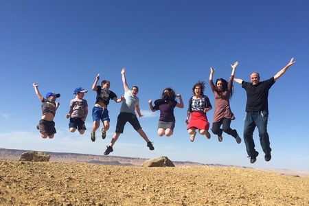 Two hour guided jeep tour in to and around the Ramon crater