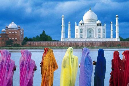 1-Day Trip to Agra visit: Taj Mahal, Agra Fort & Mehtab Bagh from Delhi