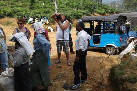 TukTuk Safari in Tea & Spice plantation,View Points,Upper Diyaluma WaterFalls, 