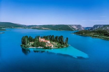 The Wonder of nature route - Panoramic Flight over Plitvice Lakes & Krka NP