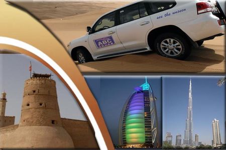Dubai City Tour (Old & New) Desert Safari, BBQ, Camel Ride, Shows