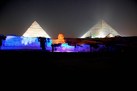 Sound and Light Show at Giza Pyramids