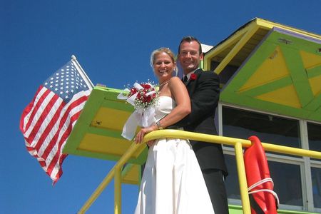MIAMI Beach Wedding or Vow Renewal Ceremony 