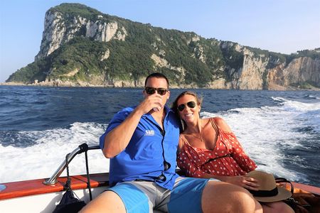 Capri Boat tour from Positano with Light Lunch, Drinks & Swim
