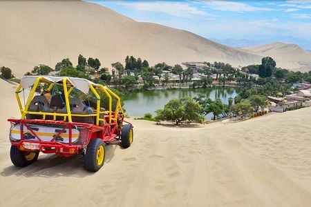 Paracas, Ica and Huacachina Oasis from Lima with Touristic Van