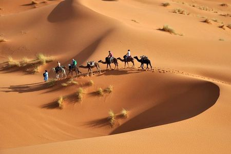 3-Day tour from Marrakech to Merzouga including Camel Trek and Desert Camp