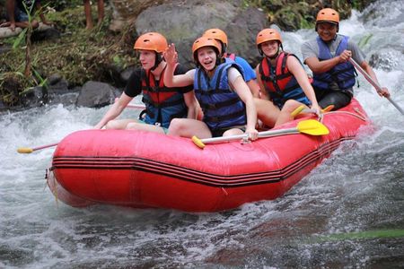 Bali Longest Rafting at Telaga Waja River