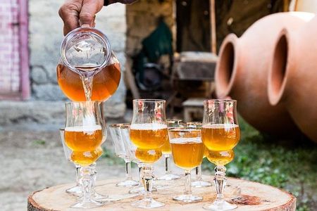 Organic wine tasting tour of Kakheti with lunch at a winery