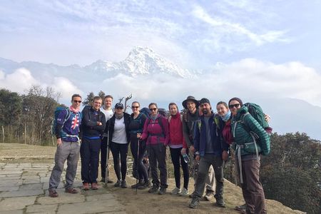 Close Up Poon Hill Circuit with Ghandruk Village Trek from Pokhara Nepal