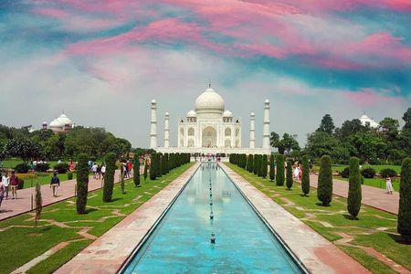 All Inclusive Taj Mahal Agra Overnight Tour from Delhi 