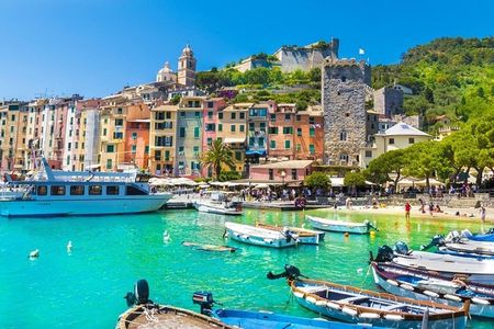 Cinque Terre & Portovenere Boat Adventure from Florence