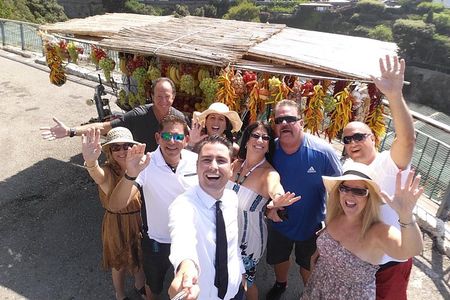 Private Amalfi coast tour and Sorrento coast up to 8 passengers