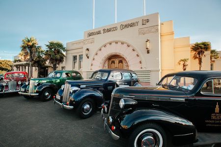 Napier Art Deco 1.5 hour Vintage Car Tour for up to 4 people