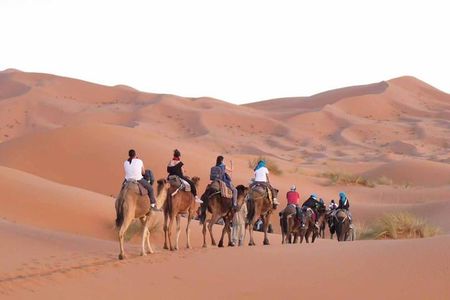 From Fes : 3 days Private Desert Tour to Marrakech via Merzouga