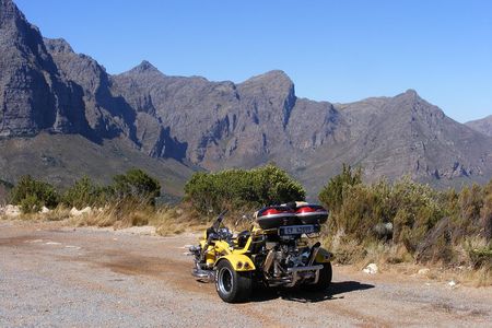 Full day Ceres and Bainskloof trike tour.