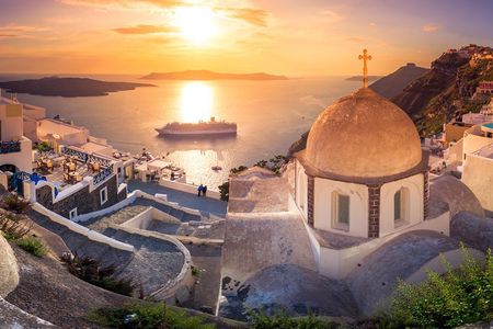 Island Bus Tour: The Majestic Spots Of Santorini