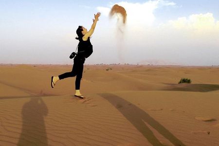 Morning Desert Safari with Sand Boarding and Dune bashing