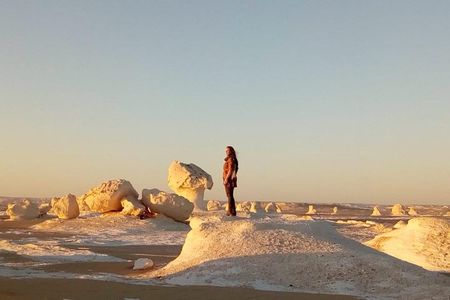 White desert and Bahariya oasis 2 days with camping experience 