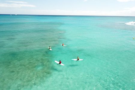 Surfing Lessons On Waikiki Beach