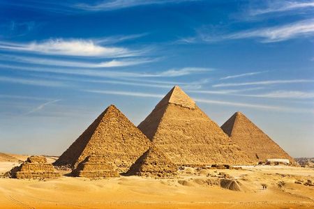 Pyramids Grand Egyptian Museum Khan el Khalili Day Tour