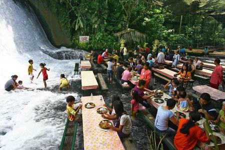 VILLA ESCUDERO DAY TOUR with Carabao Cart Ride and Bamboo from Manila