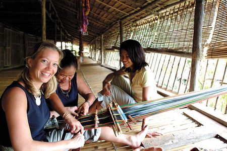Tuaran Market, Temple, Bridge & Rungus Longhouse fr Kota Kinabalu