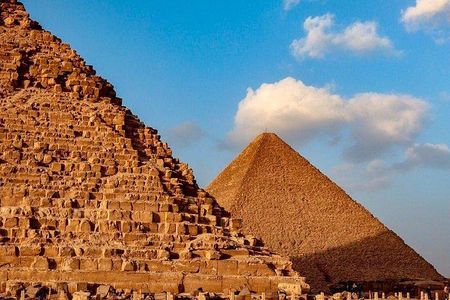 Giza Pyramids, Saqqara, Memphis and Dahshor tour with an Egyptian Lunch