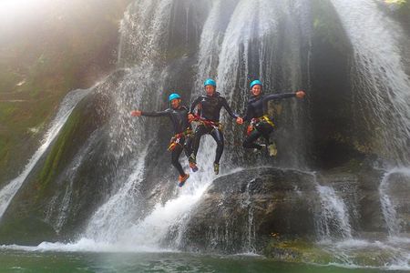 Canyoning discovery of the Furon (Grenoble / Lyon)