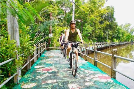 Bangkok's Green Lung Jungle Cycling Adventure Tour