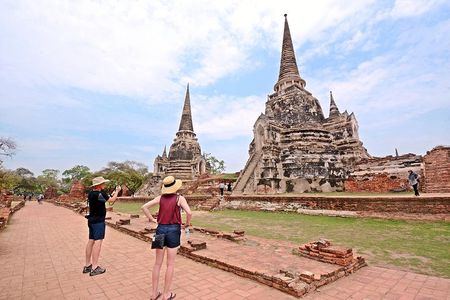 Ayutthaya Temples Tour from Bangkok with Grand Pearl River Cruise