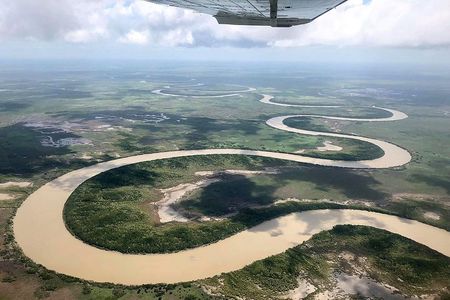 Kakadu Yellow Waters Cruise & Katherine Gorge Helicopter Scenic