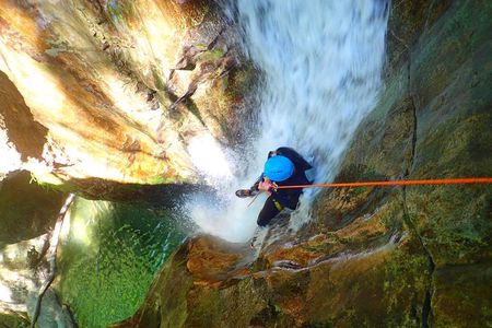 Ecouges sensational canyoning in the Vercors (Grenoble / Lyon)