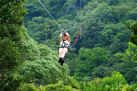 Zipline Tour in Braulio Carrillo National Park From San José