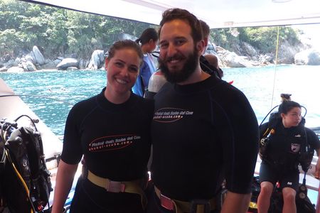 Refresher scuba diving trip, 3 dives at Racha Noi and Racha Yai