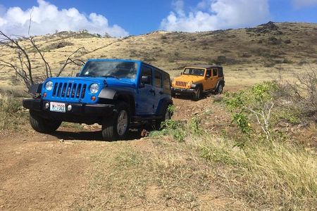 3-Hour Guided Jeep Tour Island Highlights and 1-Hour Relax by Beach