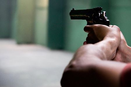 Shooting with a range of guns! Glock17, AK74 Saiga, Winchester and so much more!