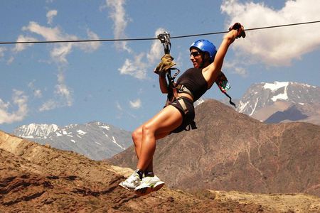  Zipline Adventure: Exploring Potrerillos Valley