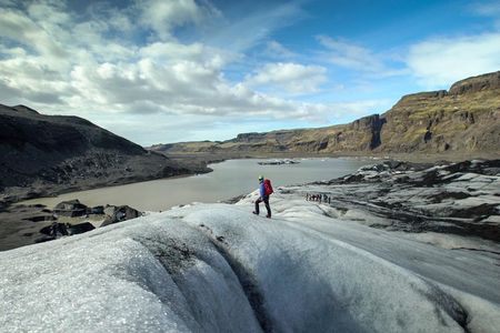 Glacier Hike and South Iceland Sightseeing from Reykjavik