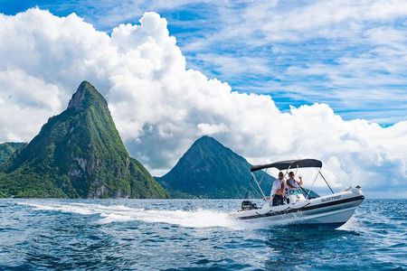 St. Lucia Drive and Snorkel Experience