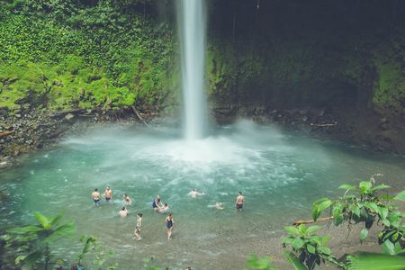 La Fortuna Waterfall Park & Farm to Table Lunch