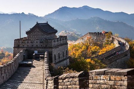 Tianjin Shore Excursion: Mutianyu Great Wall Trip with English Speaking Driver
