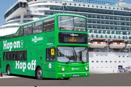 Dublin Cruise Ship Shore Excursion|Hop-on Hop-off & Rail Transfer