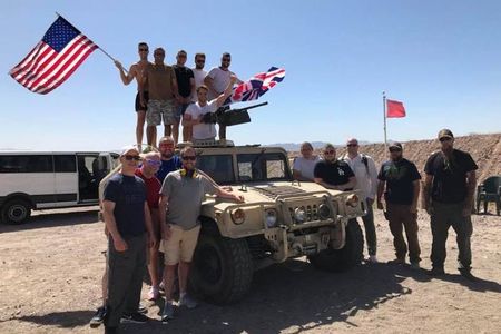 Machine Gun Shooting Experience in Las Vegas with Lunch