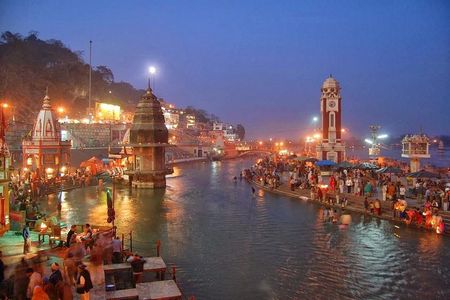 Golden Triangle With Ganges River